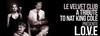 Le Velvet club - A Tribute to Nat King Cole présente L.O.V.E - Le Baiser Salé