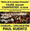 Choeur et Orchestre Paul Kuentz : Faure Requiem / Charpentier Te Deum - Eglise Notre-dame Des Flots