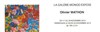 Exposition des peintures d'Olivier Mathon - Galerie Monod