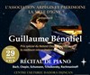 Récital du jeune pianiste français Guillaume Bénoliel - Centre culturel Isadora Duncan