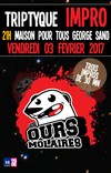 Triptyque improvisé : Les Ours Molaires - Maison pour tous George Sand