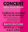 Concert Choeur de Chambre de l'Ile-de-France - Eglise Sainte Rosalie