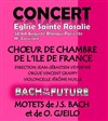 Concert Choeur de Chambre de l'Ile-de-France - Eglise Sainte-Rosalie