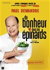 Paul Dewandre dans Du bonheur dans les épinards - Cinévox Théâtre - Salle 2