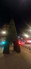 Les vitrines de Noël du Boulevard Haussman - Métro Havre Caumartin