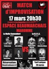 Match d'improvisation : La mafia camembert vs La gifle - Espace Beaumarchais 