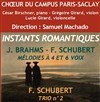 Instants romantiques - Grand amphithéâtre Henri Cartan du Campus d'Orsay