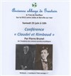 Conférence : Claudel et Rimbaud - Abbaye de Grestain