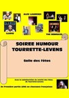 Soirée Humour - Salle des fêtes de Tourrette Levens