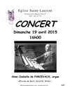 Récital d'orgue par Anne Isabelle De Parcevaux - Eglise Saint-Laurent