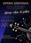 Concert du Nouvel An : Strauss, célèbres valses et polka - Temple du Vésinet
