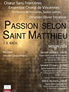 La Passion Selon Saint Matthieu - Eglise Saint Etienne du Mont