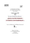 Jean Claude Masson un poète de notre temps - Théâtre du Nord-Ouest