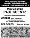 Pergolèse, le Stabat Mater et Vivaldi, Concertos - Basilique de Longpont-sur-Orge