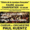 Choeur et Orchestre Paul Kuentz : Faure Requiem / Charpentier Te Deum - Eglise Saint Paterne