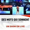 Des mots qui sonnent Tribute Céline Dion - Salle Simone Signoret