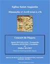 Concert de Pâques : Trompette, clarinette et orgue - Eglise Saint-Augustin