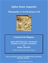 Concert de Pâques : Trompette, clarinette et orgue - Eglise Saint-Augustin