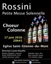 Petite Messe Solennelle de Rossini - Eglise Saint Etienne du Mont