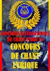 Concours International de Chant Paris 16 - Auditorium du Lycée la Fontaine
