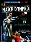 Match improvisation théâtrale Lifi A contre Replikatou - Centre d'animation Ken Saro-Wiwa