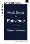 Nicole Garcia lit Babylone - Théâtre Antoine