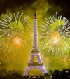 14 Juillet 2012 Feu d'Artifice au pied de la Tour Eiffel à Paris sur une péniche navigante - Péniche Sans souci