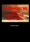 La brochure de Germaine Tillion - Théâtre des Amants