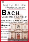 Bach : concertos pour violon - Eglise Saint Paul - Saint Louis