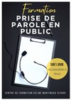 Affiche de Formation prise de parole en public