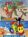 Zeli et Loli à la mer - Jardin d'Anglès