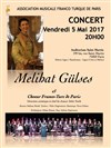 Concert Melihat Gülses et Choeur Franco Turc de Paris - Espace Saint Martin
