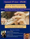 Duo de flûtes traversières : baroques, contemporaines & orientales - Eglise Saint-Eugène Sainte-Cécile