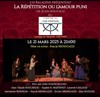 La Répétition ou l'Amour Puni - Théâtre du Gouvernail
