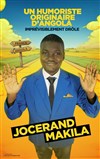 Jocerand Makila dans Un humoriste originaire d'Angola - Comédie de la Roseraie