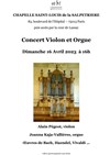 Violon et orgue à la Salpêtrière - Chapelle Saint-Louis de la Salpétrière