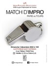 Match d'impro : Paris vs Tours - Auditorium Saint Germain