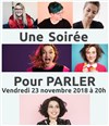 Une soirée pour parler - Centre Paris Anim' Les Halles Le Marais