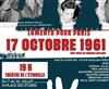 17 Octobre 1961, Lamento pour Paris - Théâtre de l'Etincelle