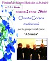 Chants Corses traditionnels & sacrés - Eglise Saint André de l'Europe