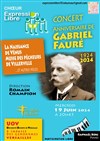Gabriel Fauré - Concert anniversaire - Université Ouverte de Versailles