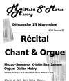 Concert de l'Avent et de Noël, Mezzo soprano et orgue - Auditorium institut Sainte Marie
