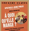 À quoi qu'elle mange ? - Théâtre Clavel