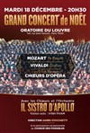 Grand Concert de Noël - L'oratoire du Louvre