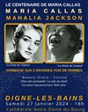 Tribute Maria Callas & Mahalia Jackson - Cathédrale Notre-Dame du Bourg