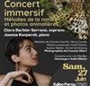 Concert immersif : Clara Barbier-Serrano, soprano et Joanna Kacperek, piano - Chapelle de Paroy