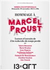 Hommage à Marcel Proust - Théâtre Le 13ème Art - Grande salle