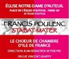 Stabat Mater Francis Poulenc - Eglise Notre Dame d'auteuil