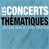 Les concerts thématiques de Jacques Vidal & Lionel Eskenazi : Hommage à Charles Mingus - Sunside