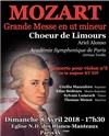 Grande Messe en ut mineur de Mozart - Eglise Notre Dame des Blancs Manteaux